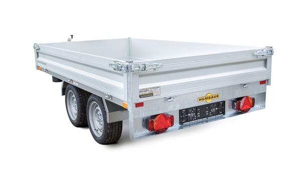 Remorque benne - 2,68 x 1,50m, 2000 kg, manuelle - Humbaur HUK202715_4