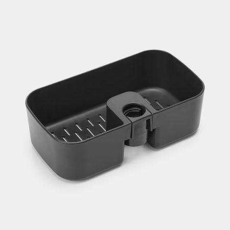 Serviteur de douche -Dark Grey Brabantia ReNew - Rangement pratique et compact pour vos produits de douche_4