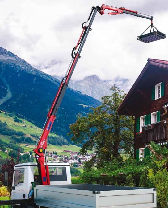 Grue auxiliaire pour applications standard avec débit prescrit de 15 l/min