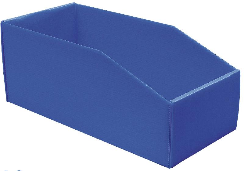 Bac à bec plastique alvéolaire bleu - 761511 – 280 x 90 x 105 cm_4