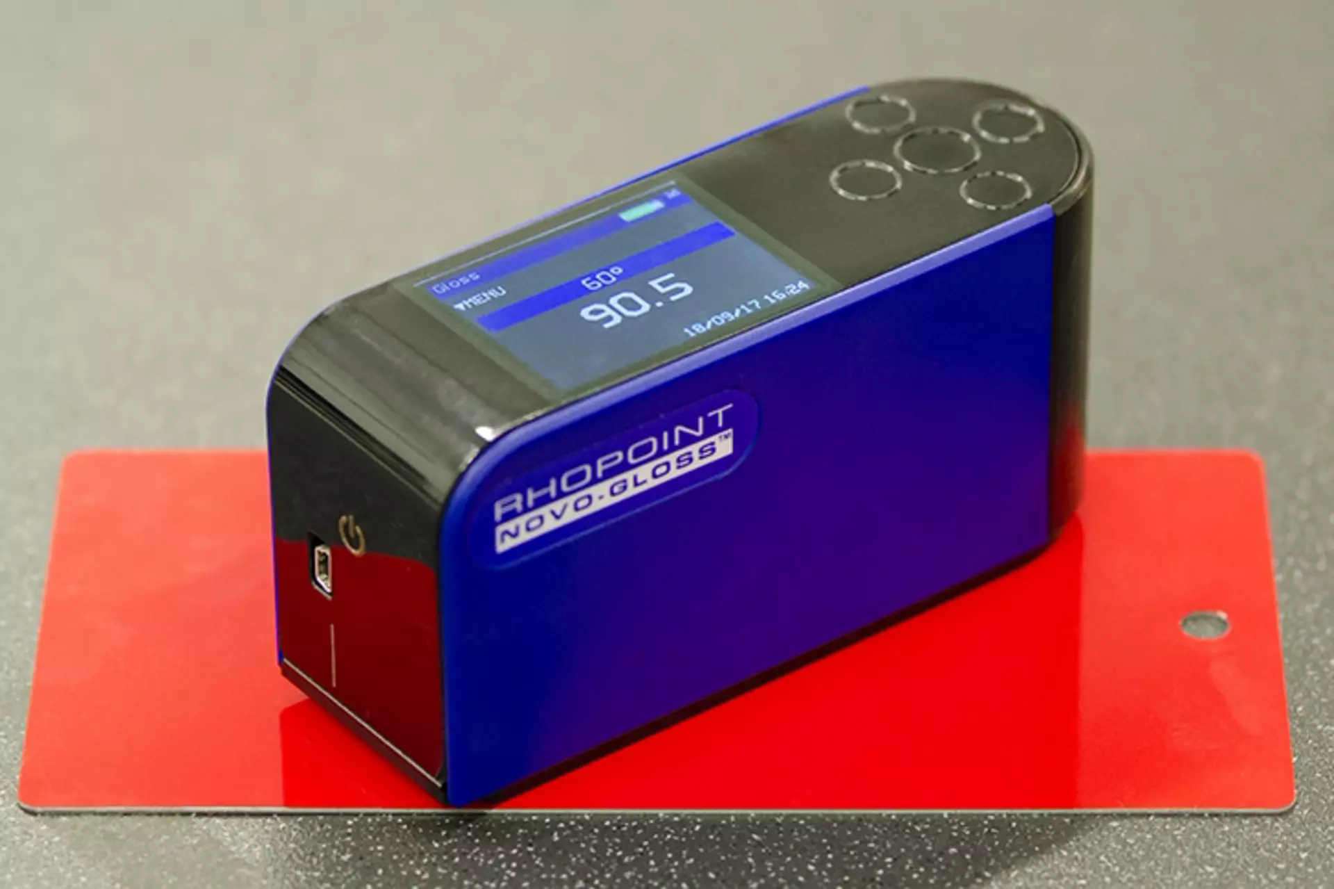 Brillance-mètre Rhopoint Novo-Gloss 60 km mono-angle simple et compact - pour les peintures et matières plastiques_4