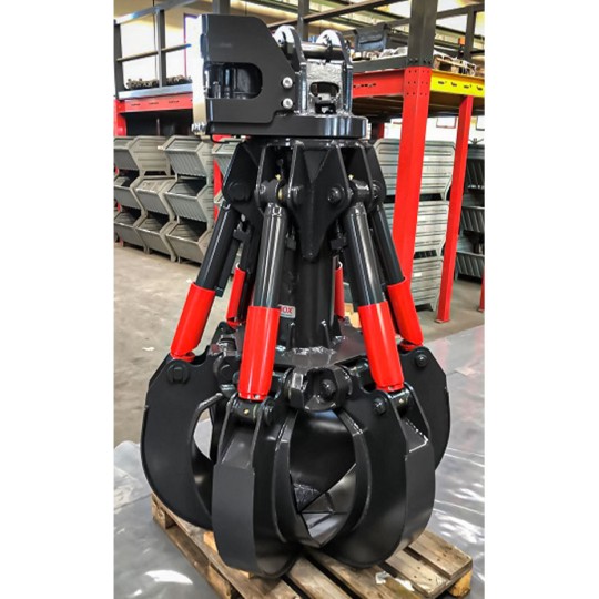 Grappin à ferraille avec vérins verticaux MPV-PH_4