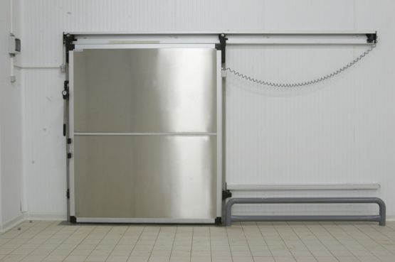 Sürgülü Soğuk Oda Kapısı - Porte de chambre froide coulissante Thermodizayn 120x200 - Isolation polyuréthane_4
