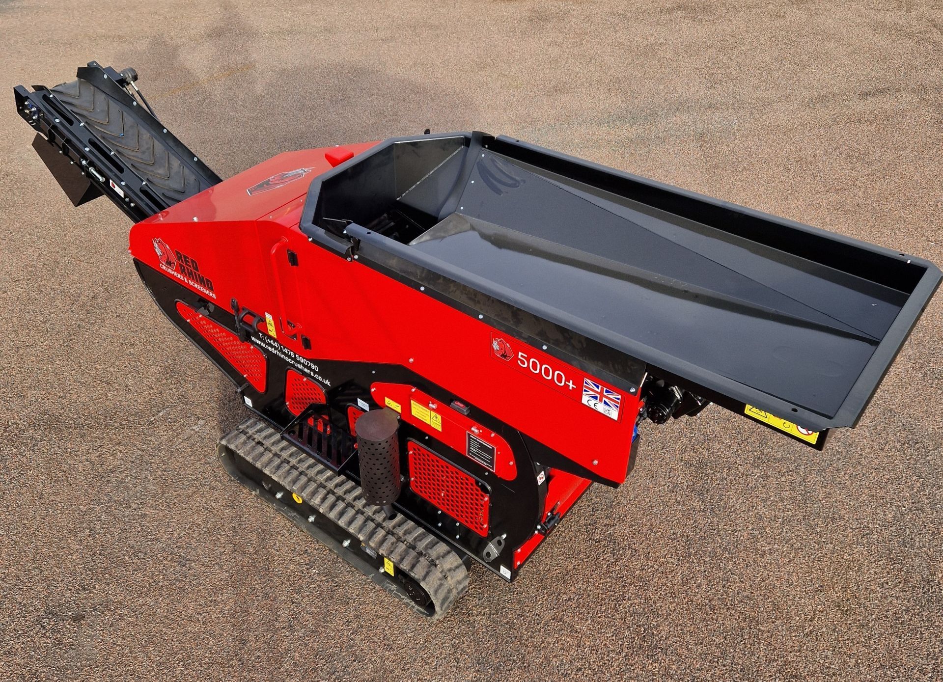 Mini concasseur de chantier très simple à utiliser  - 5000 Plus RED RHINO_4