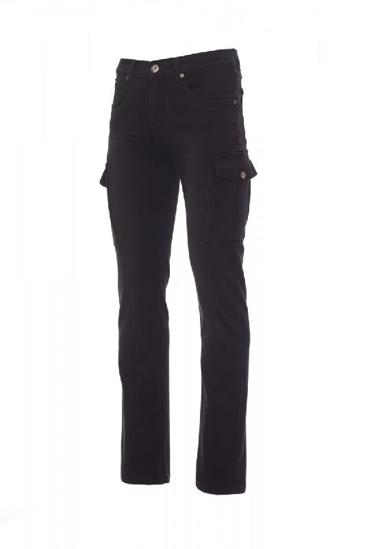 Pantalon homme - Coupe jeans à cinq poches - HUMMER - 000242-0076 - Payper_4