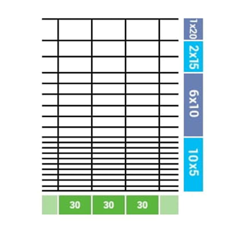 Vidaxl clôture de jardin acier galvanisé 50x1,6 m argenté 149493_4