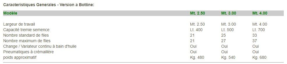 DSG Combi - Semoir agricole - Damax SRL - Modèle MT 2.50 à MT 4.00 - Versions bottine, disque simple et double_4
