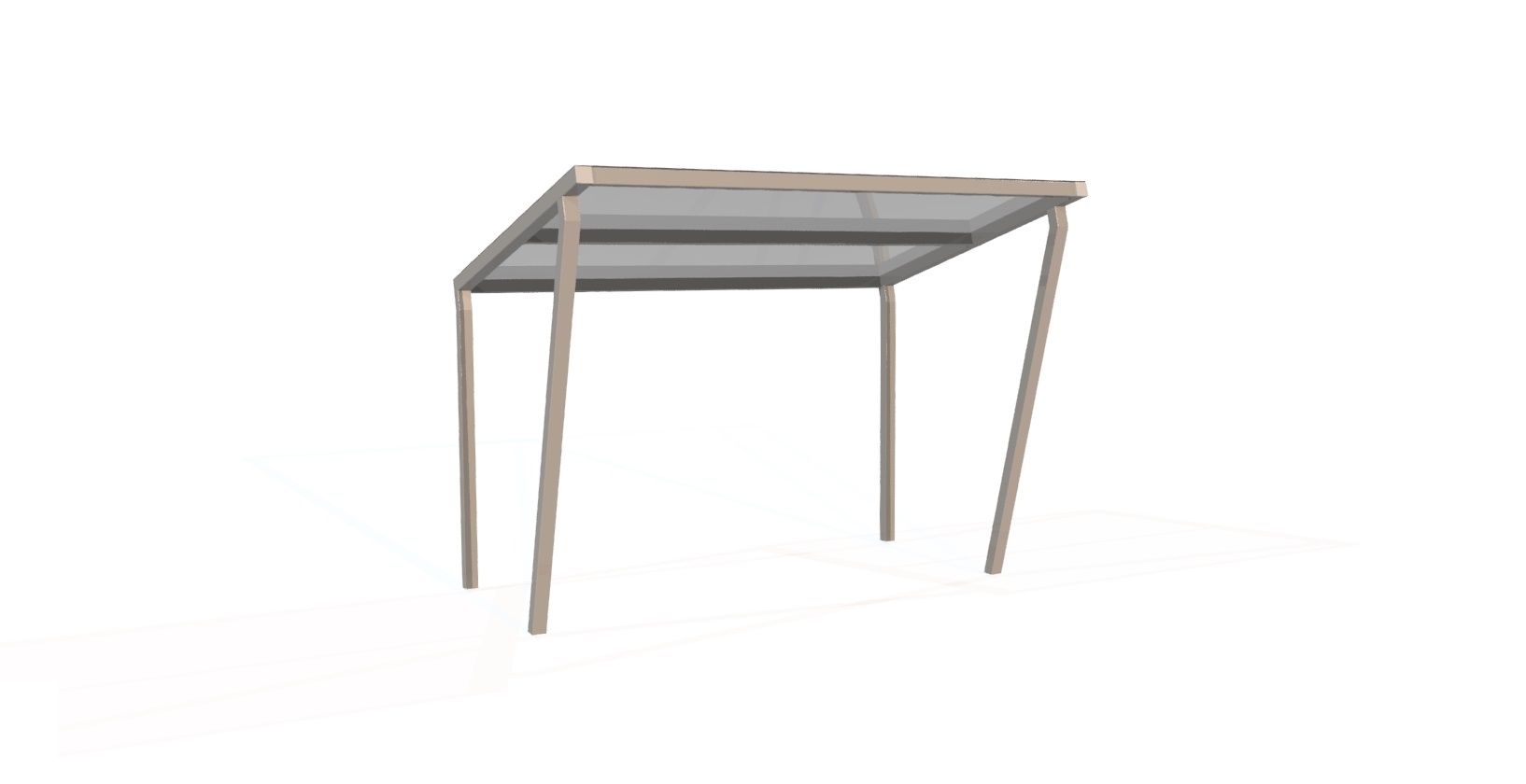 Abris vélo en acier inoxydable ou peint - Référence ABRV03 - Design haute qualité_4