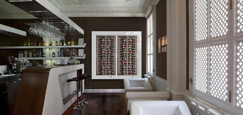 Vitrines à vins modulaires pour exposition et conservation - Large gamme de combinaisons et finitions_4