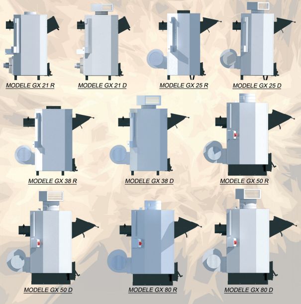 Gx - générateurs d'air chaud à bois - fagida - puissance 25 à 95kwh_4