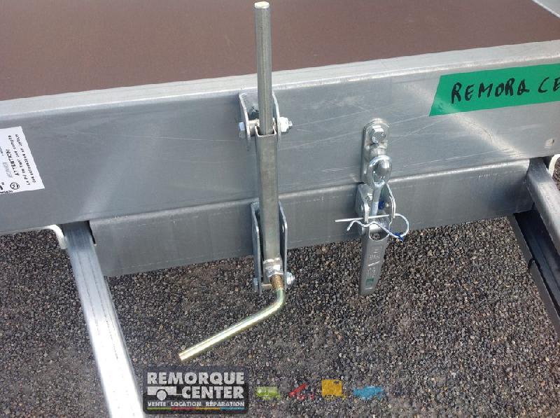 Remorque plateau MECANOREM - RPMS 405 - PTAC : 750 Kg - 1 essieu non freiné - 250 x 150 cm - Reference HKT-2.5X1.5_4