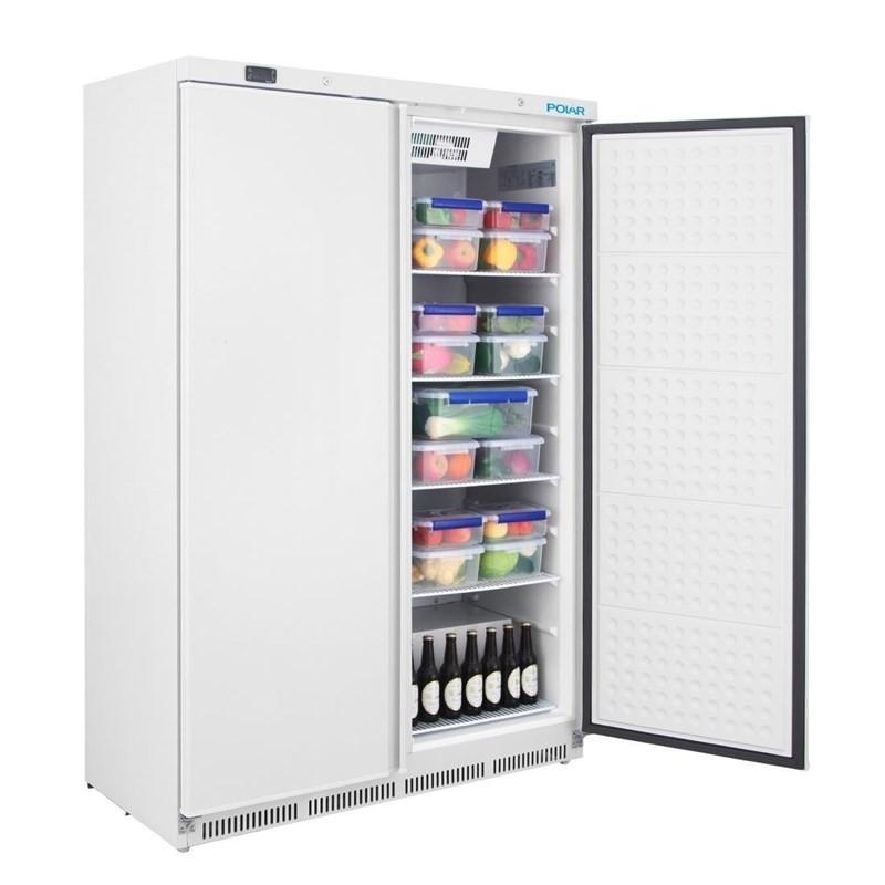 Armoire réfrigérée positive double porte Série C blanche 744L CZ781 Polar_4