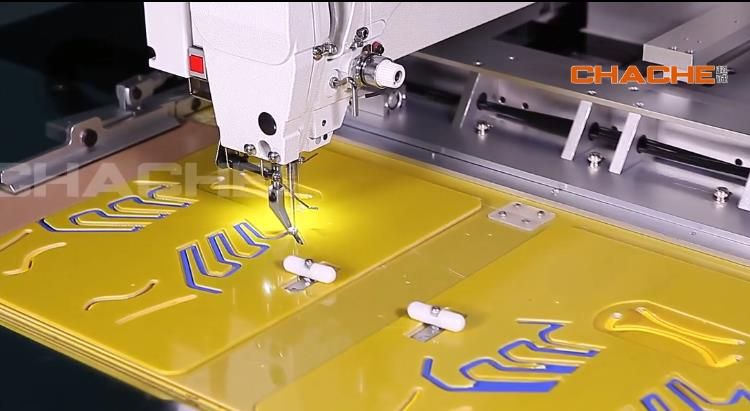 Cc-3020 - piqueuse plate - Shenzhen Chaocheng Sewing Technology Co., Ltd - puissance 220V - machine à coudre informatisée pour tissus lourds et cuir_4