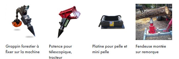 Fendeuse à vis M2 6.2S LASCO - 2 moteurs puissants pour pelles à partir de 5T - Fendage jusqu'à 7m de long et 2m de diamètre_4