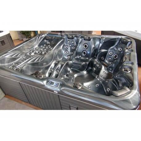 THE ECSTATIC WAVE - spa-jacuzzi portable 7 places - 5 assises - 2 allongées - 305 x 228 x 91 cm - lit de lévitation exclusif et 110 jets thérapeutiques_4