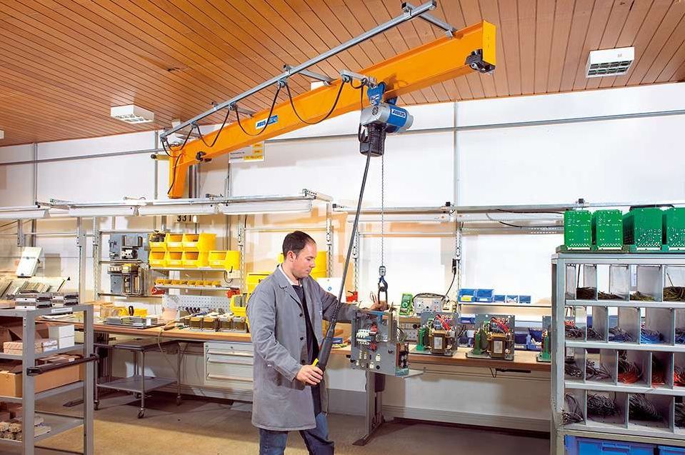 Potence lwx avec capacité de levage limitée à 500 kg