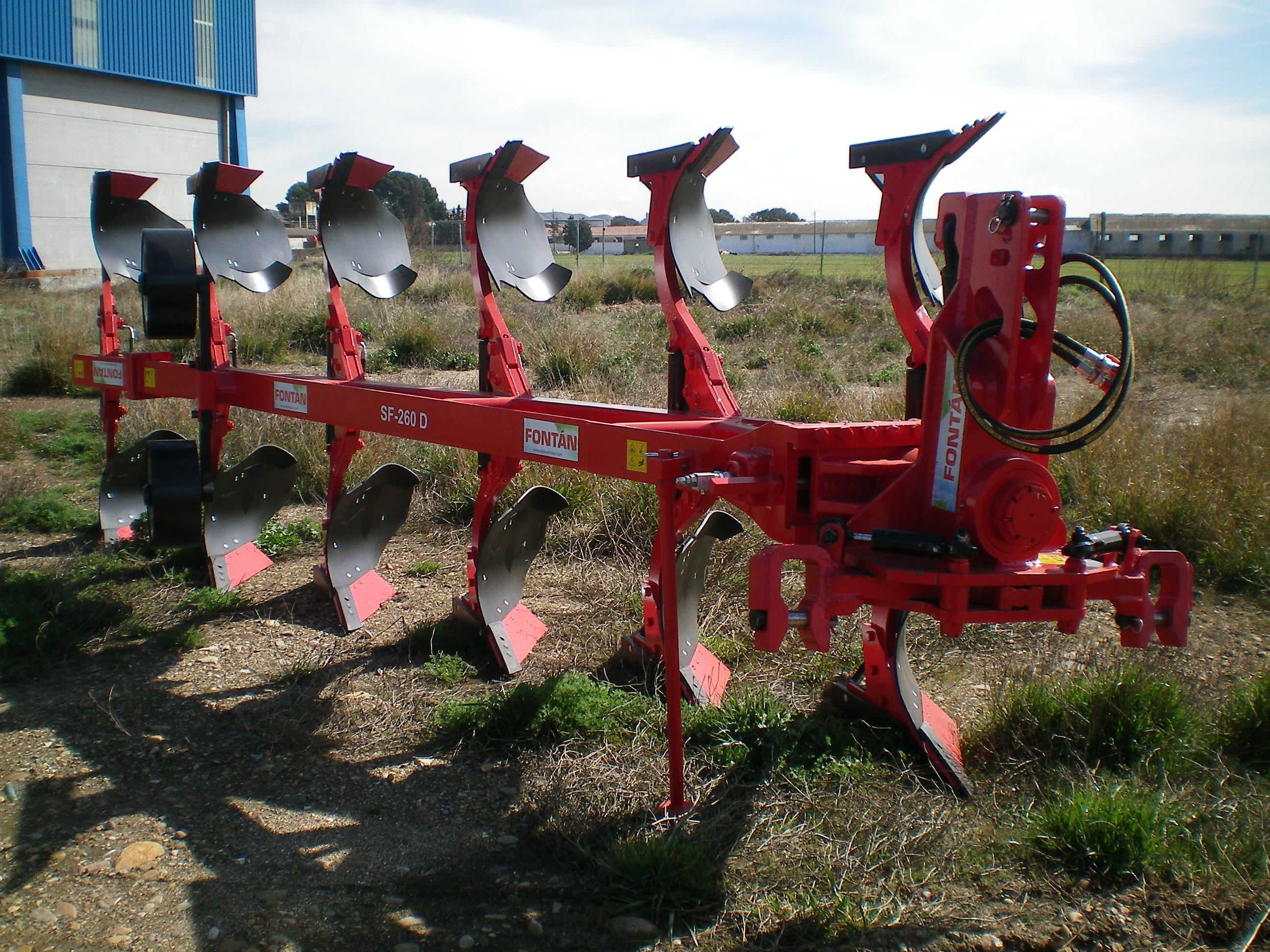 Estándar - Charrue agricole Arados Fontan - Distance entre corps 75/80/85 cm - Système Non-Stop hydropneumatique_4