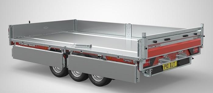 Remorque benne - 3,60 x 2,00M, 3500KG - BRIAN JAMES TIPPER 526-3620-35-3-12_4