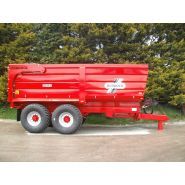 Remorque à grains Redrock entièrement soudée pour éviter l'accumulation de saleté et d'eau