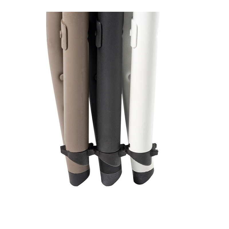 Chaise pliante Big Alex - 80x43x51cm - structure en acier - blanche - usage extérieur_4