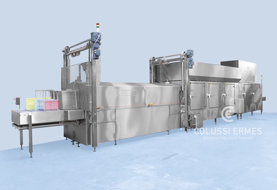 Laveuse haute capacité pour moules de chocolat avec entretien réduit