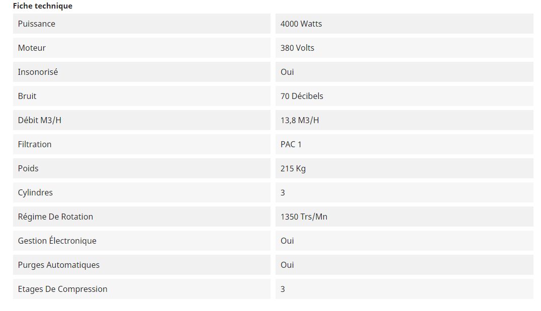 Compresseur de plongée insonorisé Pacific C23 - 13,8 m3/h - 225 ou 330 bars - Nardi Compressori France_4