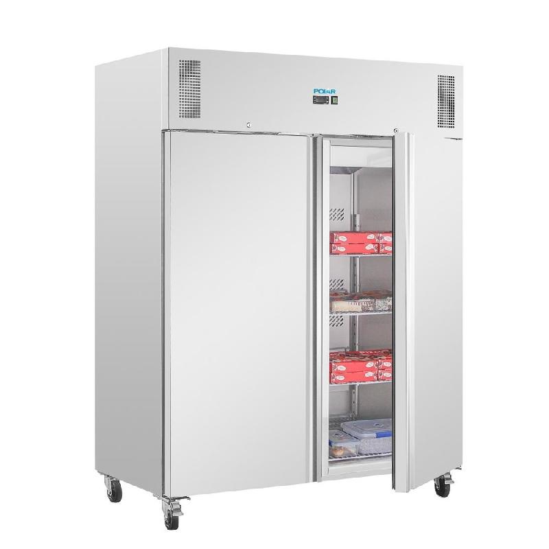 Armoire réfrigérée négative inox - 2 portes - Série U - 1300 L - Polar - UA053_4
