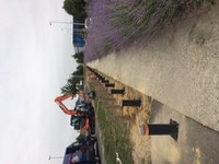 Borne escamotable en acier-béton Ø168 mm - épaisseur 4 mm - longueur 1000 mm - scellée à 500 mm avec béton dosé à 350 kg - capuchon en option_4