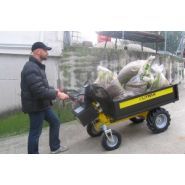 Brouette à moteur DT-300L E - Alitrak - 300 kg - Plateau 260L et moteur électrique 24V_4