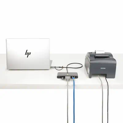 StarTech Hub USB-C à  2 Ports USB-A avec Ethernet et RS_4