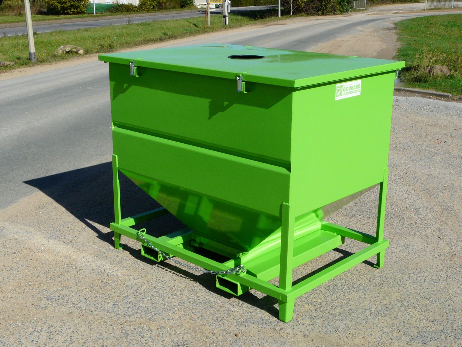 Trémie à fond ouvrant charge 1500 à 2500 kg_4