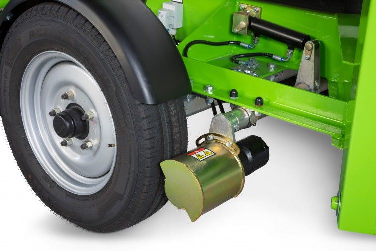 Nacelle tractable nifty 170 - niftylift - hauteur de travail 17.1 m - charge max 200 kg_4