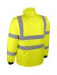 Parka haute visibilité Piama 4x1 - 280g - Bandes rétro-réfléchissantes - Bicolore bleu marine et jaune_4