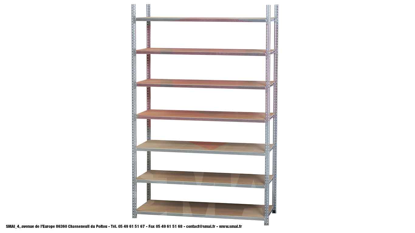 Rayonnage léger RAP - Archivage et stockage évolutif pour produits légers_4