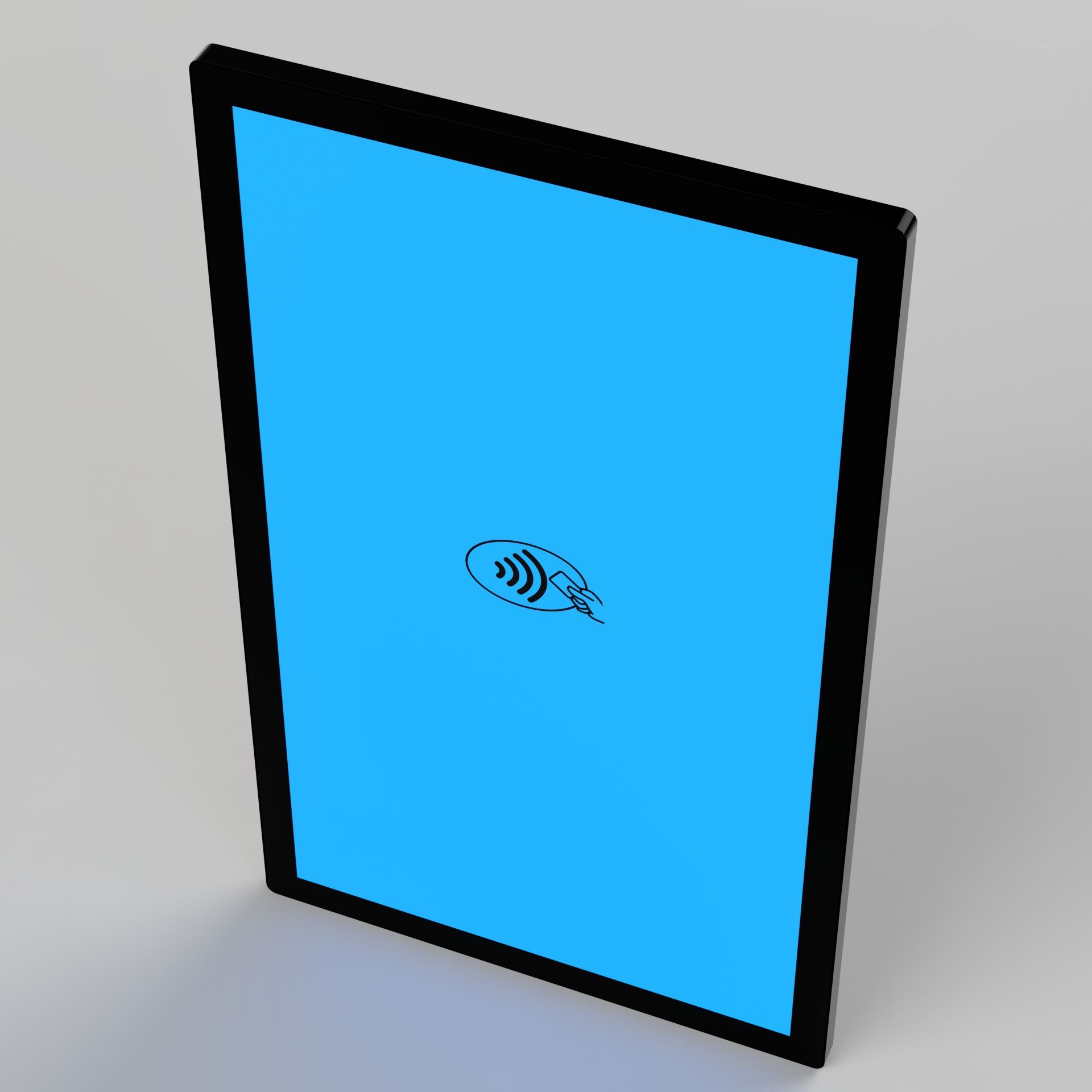 Borne d'encaissement Ready4Pos 27 pouces Android NFC - Comptoir avec écran LED et imprimante thermique intégrée_4