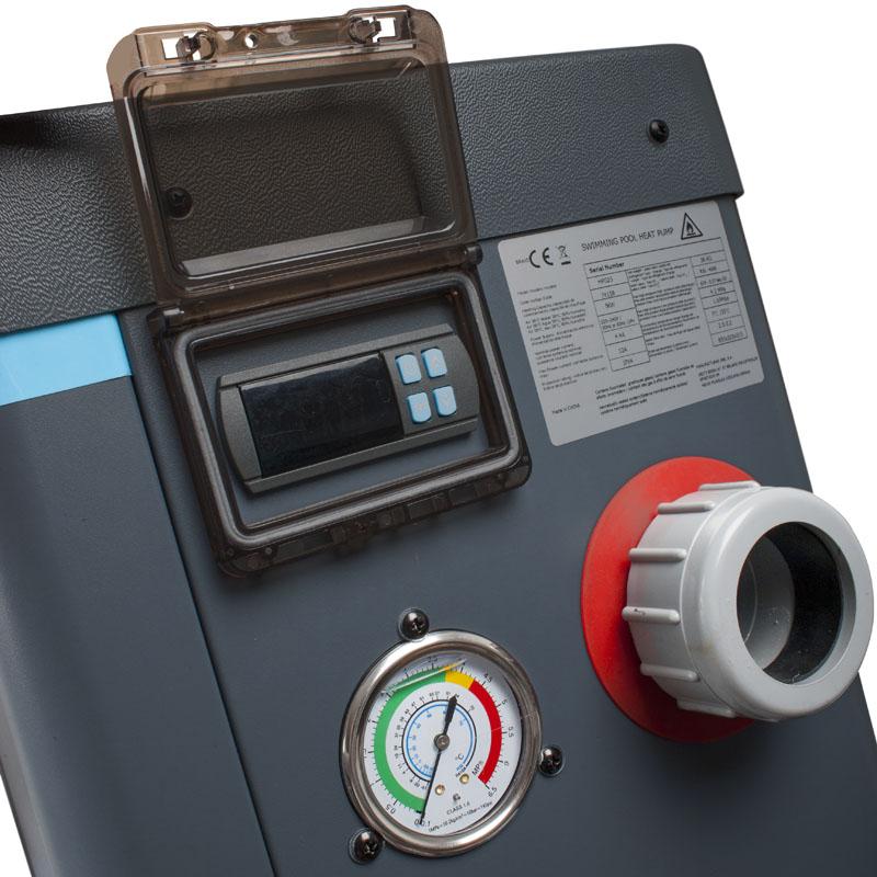 Pompe à chaleur standard pour piscine - 7,5 kW - jusqu'à 40 m³ - Dimensions 97,75 x 38,6 x 56,35 cm_4