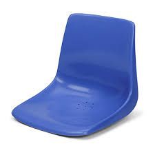 Siège de gradin teinté dans la masse pour une longue durabilité