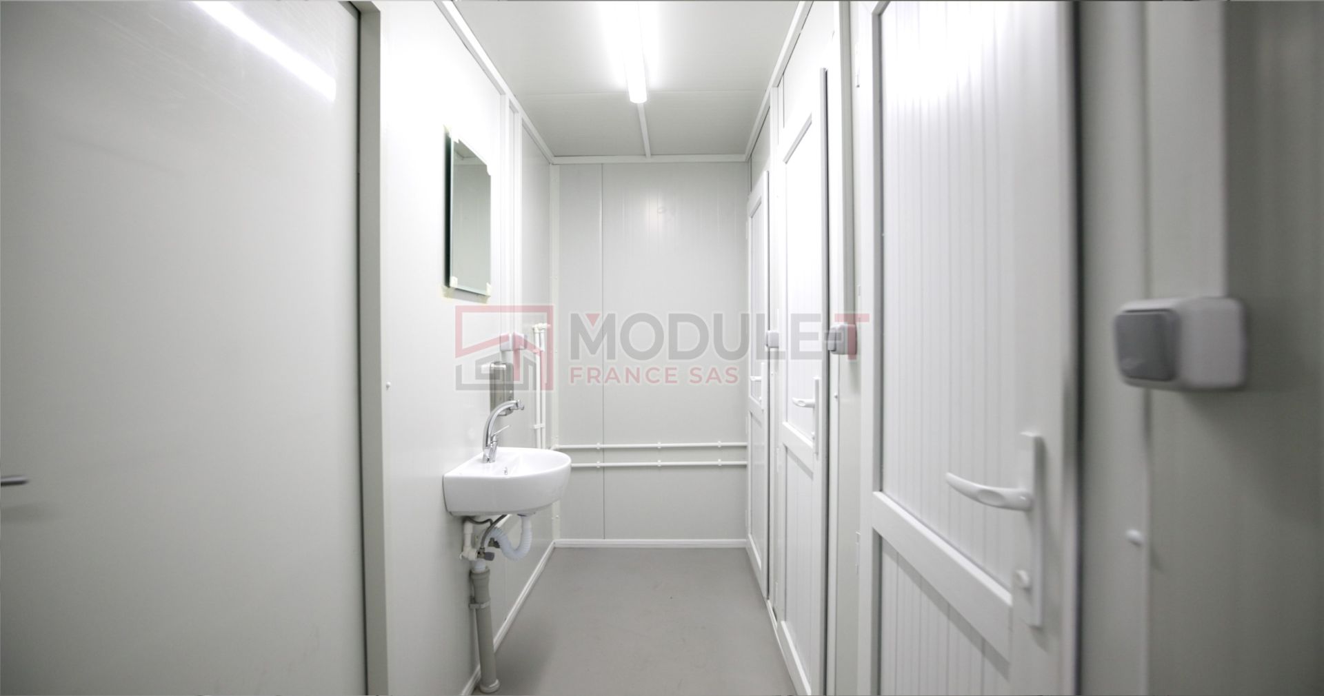 Bungalow Douche de 20 pieds Douches de chantier_5