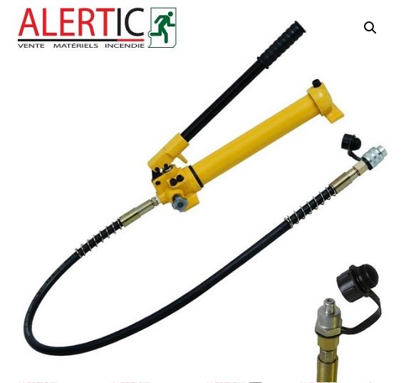 Pompe hydraulique manuelle - simple effet - 700 Bars - 2 vitesses - acier - prêt à l'emploi_4