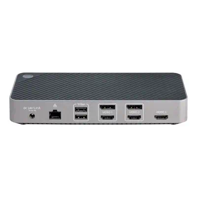 Station d'Accueil Triple Moniteur USB-C - Dock Triple HDMI/DP 4k USB-C - Hub USB 5x - GbE - 100W PD_4