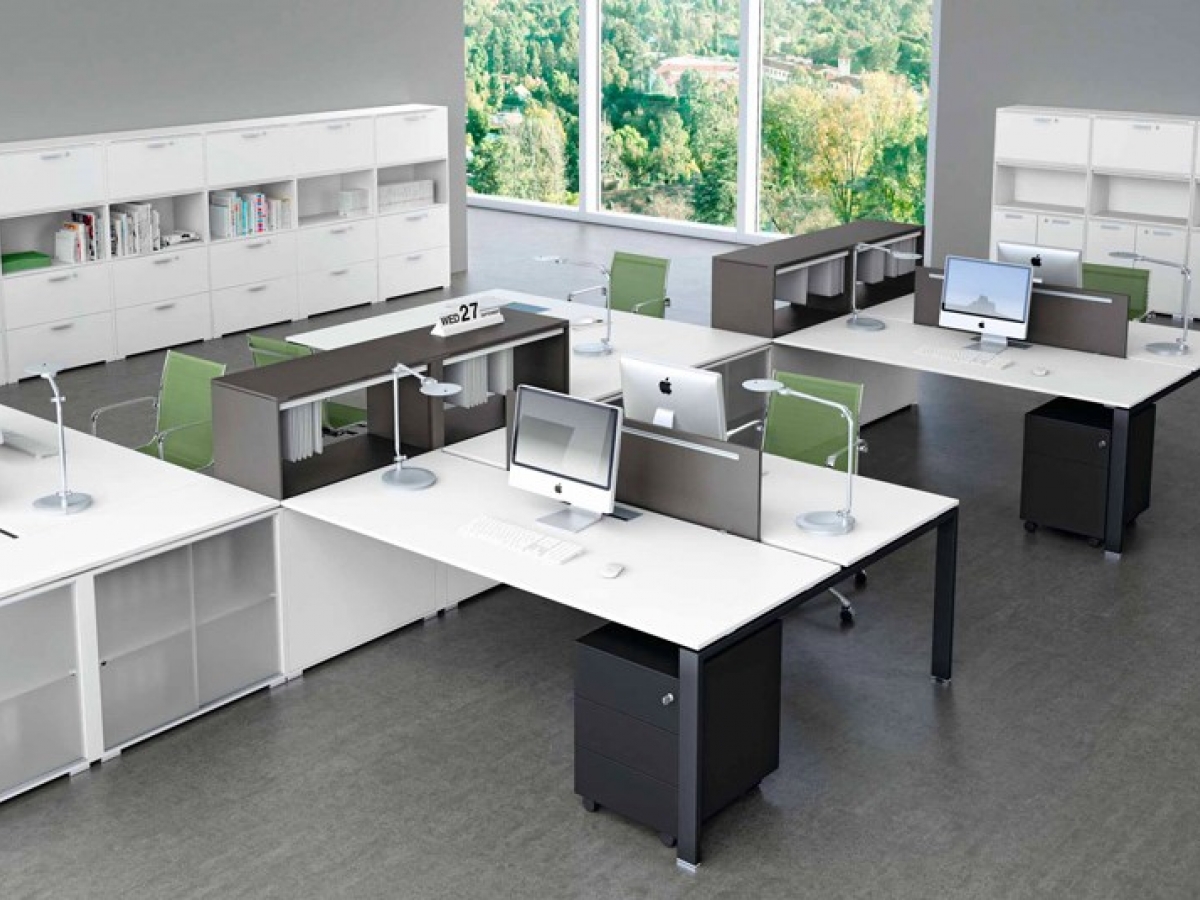 Bureau bench opératif polyvalent - GLIDER avec options de réglage et finitions haut de gamme_4