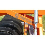 Rouleaux agricoles Campbell MWC/MWW - Mandam - largeur 1,5 à 6 m - diamètre 700 à 900 mm - avec dents nivelantes mécaniques_4