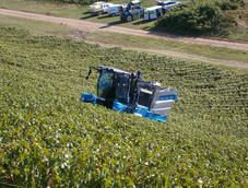 Cueilloir 96 h machine à vendanger - Bobard avec dispositif de récolte EMS breveté et vibreurs inox_4