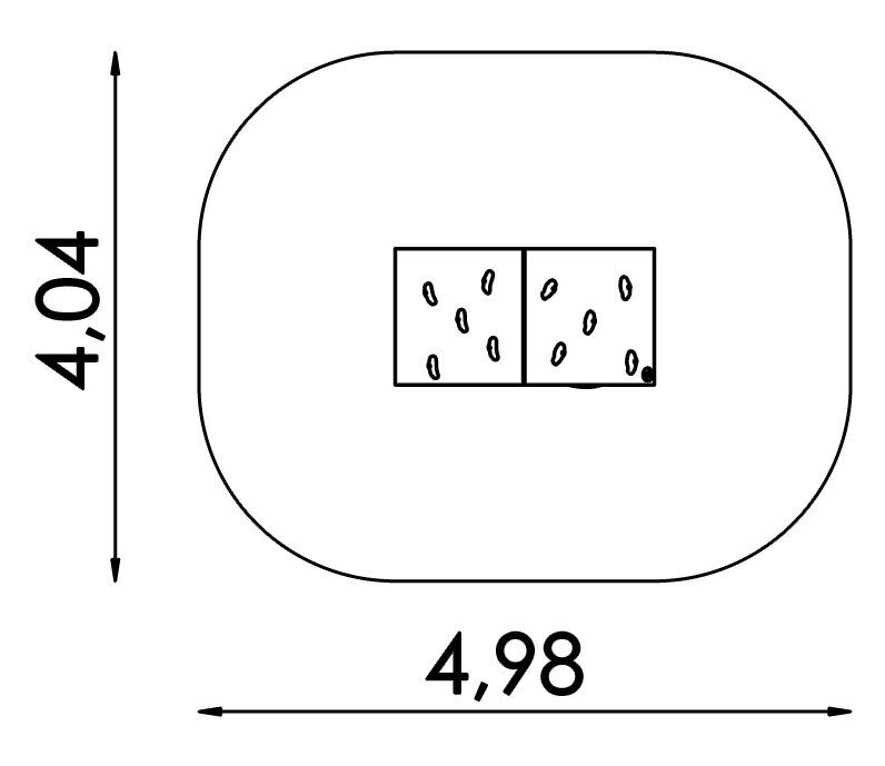 Mur d'escalade pour aire de jeux - Conforme EN1176 - Référence BT18046 - Structure en acier inoxydable avec prises HDPE_4