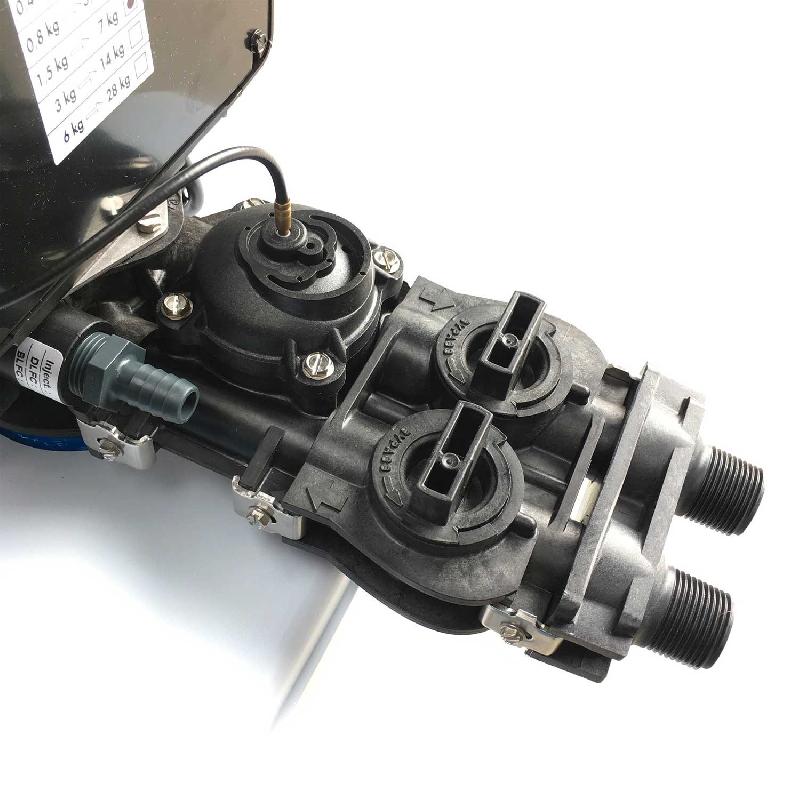 Adoucisseur eau 4l fleck 5600 mv mécanique volumétrique complet avec accessoires fabriqué en france_4