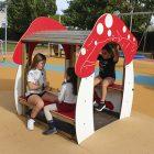 Cabane Chanterelle - Jeu inclusif pour enfants de 1 à 12 ans en bois traité et polyéthylène_4