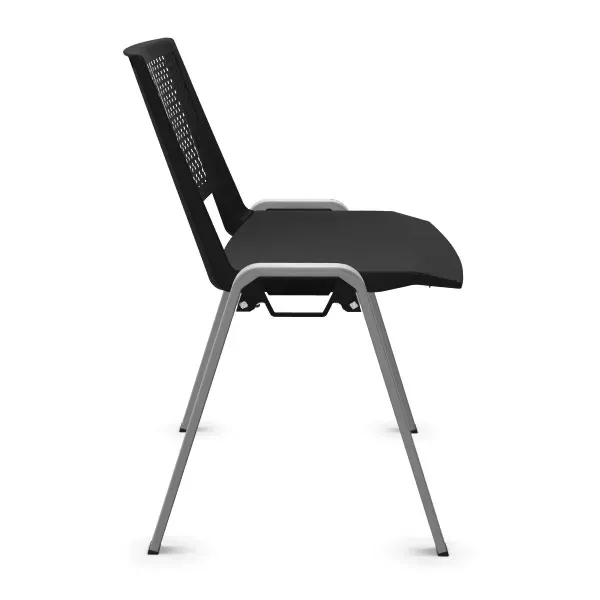 Chaise visiteur empilable So Caserte - P01, Sans option, Sans_4