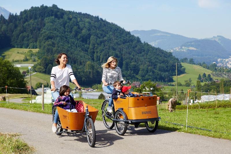 Triporteur électrique Babboe Curve Mountain - 4 enfants - Moteur Yamaha - Boîte Enviolo Nu Vinci_4