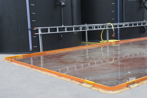 Solution de confinement au sol - Ruissellement / zone de rétention / carénage - CGK 60.2.01EXa_4