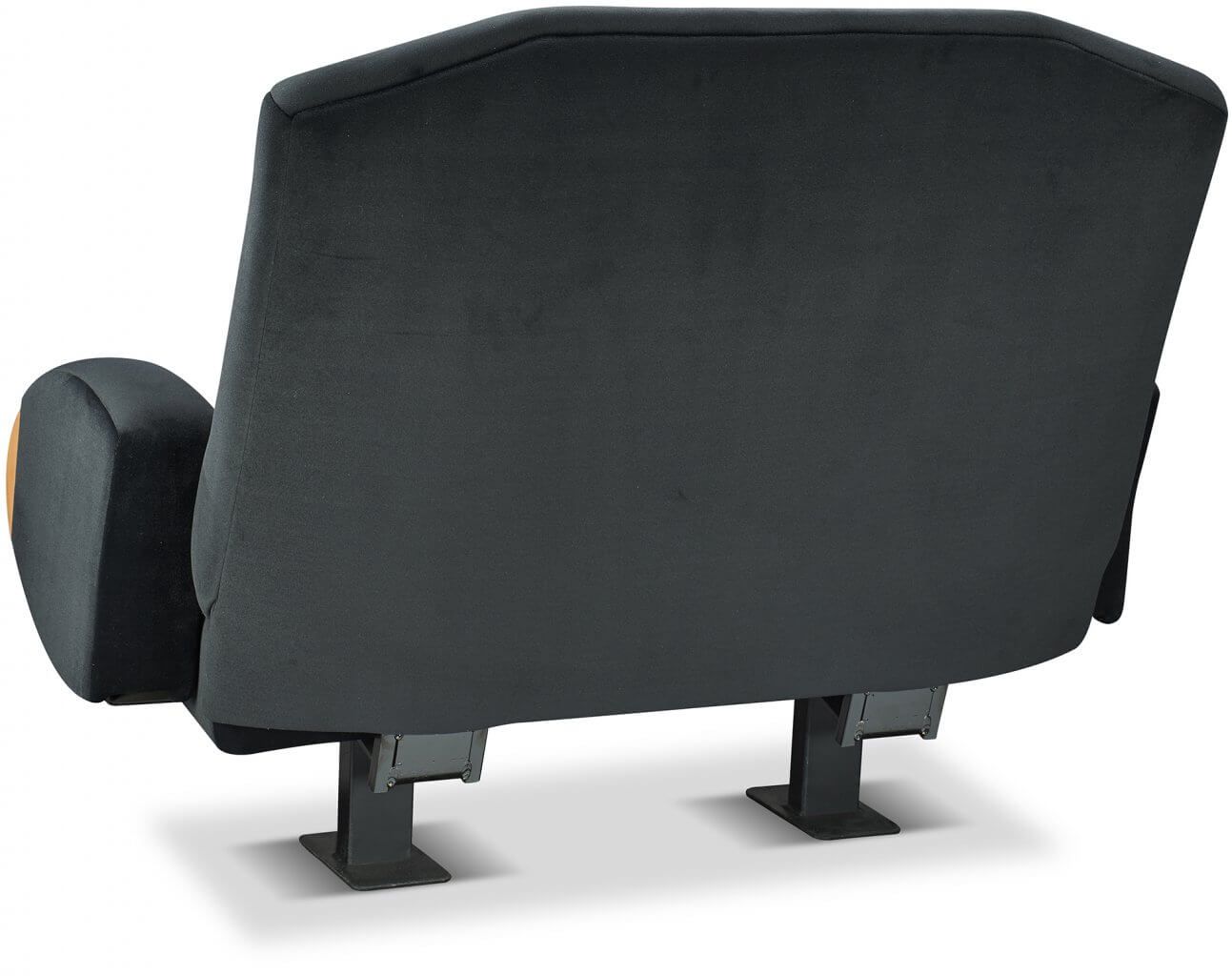 Fauteuil de cinéma Kleslo, avec housses d'assise et dossier matelassées - banquettes fixes ou relevables - Love seat_4